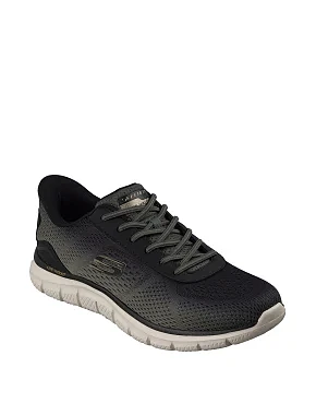 Чоловічі кросівки Skechers TRACK текстильні сірі - фото 4 - Miraton