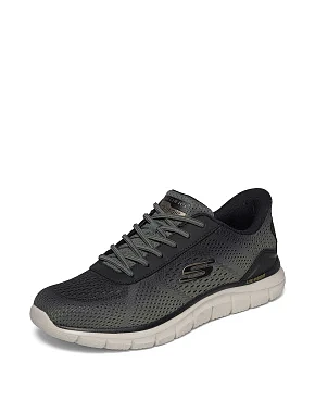 Чоловічі кросівки Skechers TRACK текстильні сірі - фото 5 - Miraton