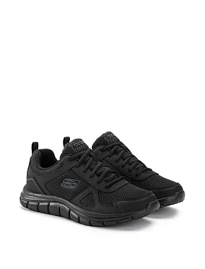 Чоловічі кросівки Skechers TRACK текстильні чорні - фото 2 - Miraton