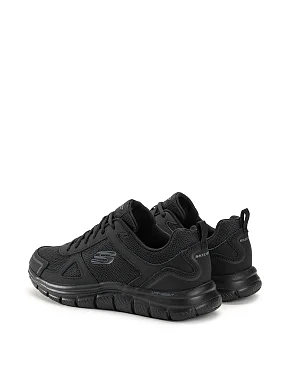 Чоловічі кросівки Skechers TRACK текстильні чорні - фото 3 - Miraton
