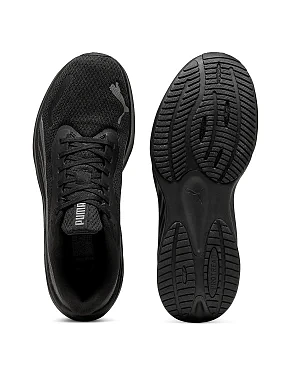 Мужские кроссовки PUMA Pounce Lite текстильные черные - фото 1 - Miraton