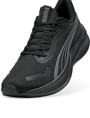 Мужские кроссовки PUMA Pounce Lite текстильные черные - фото 4 - Miraton