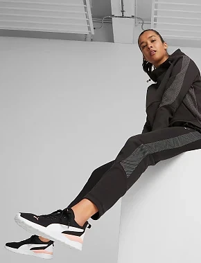 Женские кроссовки PUMA Anzarun Lite текстильные черные - фото 6 - Miraton