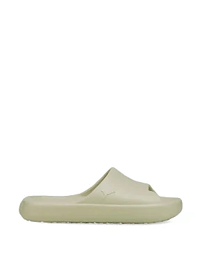 Женские шлепанцы PUMA Shibui Cat резиновые бежевые - фото  - Miraton