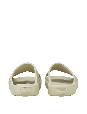 Женские шлепанцы PUMA Shibui Cat резиновые бежевые - фото 3 - Miraton