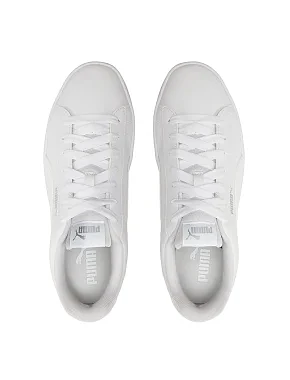 Жіночі кеди PUMA Rickie Classic з екошкіри білі - фото 4 - Miraton