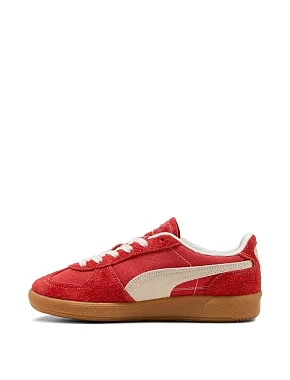 Женские кеды PUMA Palermo Vintage замшевые красные - фото 2 - Miraton