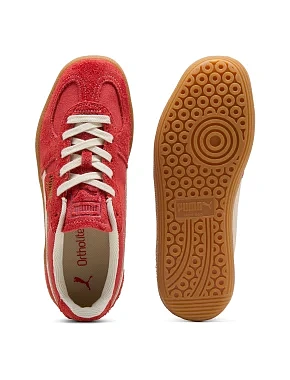 Женские кеды PUMA Palermo Vintage замшевые красные - фото 3 - Miraton