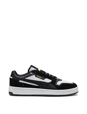 Жіночі кеди PUMA Court Classic Street SD замшеві чорні - фото  - Miraton
