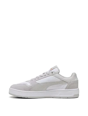 Мужские кеды PUMA Court Classic Street SD замшевые серые - фото 1 - Miraton