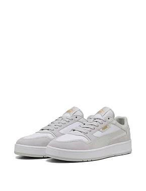 Мужские кеды PUMA Court Classic Street SD замшевые серые - фото 2 - Miraton