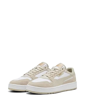 Жіночі кеди PUMA Court Classic Street SD замшеві бежеві - фото 2 - Miraton