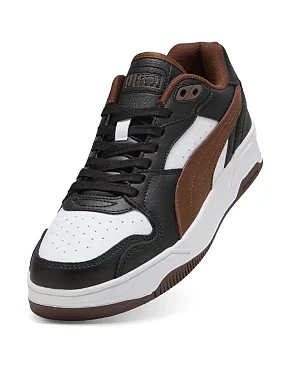 Мужские кеды PUMA RBD Break Low кожаные черные - фото 5 - Miraton