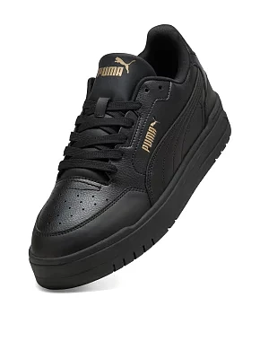 Женские кеды PUMA Shuffle Downtown SD из экокожи черные - фото 4 - Miraton