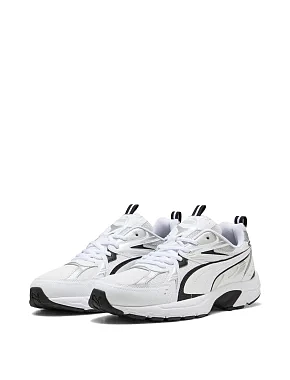 Женские кроссовки PUMA Milenio tech_ из экокожи белые - фото 2 - Miraton