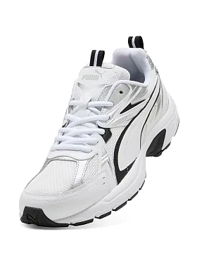 Женские кроссовки PUMA Milenio tech_ из экокожи белые - фото 4 - Miraton