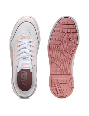 Жіночі кеди PUMA Carina Mia SD шкіряні рожеві - фото 1 - Miraton