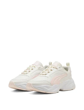 Женские кроссовки PUMA Cassia 2.0 L из экокожи молочного цвета - фото 2 - Miraton