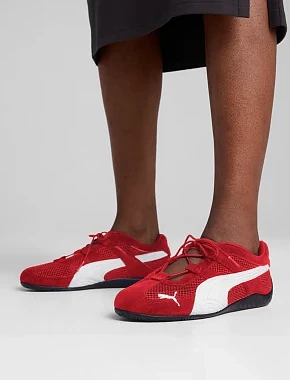Жіночі кросівки PUMA Speedcat Go Wns замшеві червоні - фото 1 - Miraton