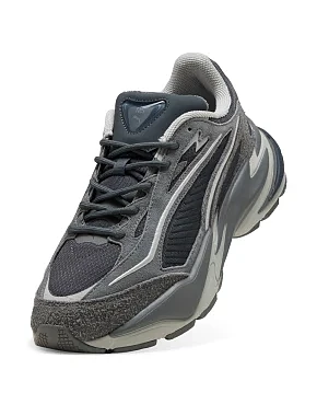 Мужские кроссовки PUMA RS Surge Hairy Suede замшевые серые - фото 4 - Miraton