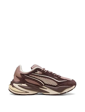 Жіночі кросівки PUMA RS Surge Hairy Suede замшеві коричневі - фото  - Miraton