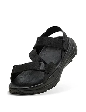 Жіночі сандалі PUMA Hypnotic Sandal LT текстильні чорні - фото 4 - Miraton