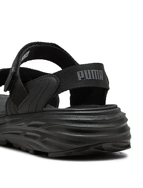 Жіночі сандалі PUMA Hypnotic Sandal LT текстильні чорні - фото 5 - Miraton