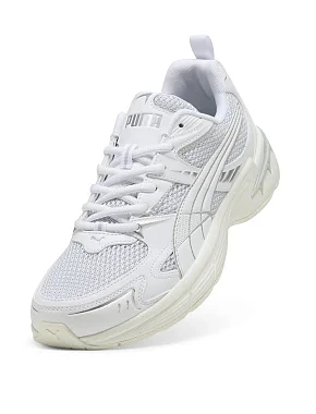 Женские кроссовки PUMA Milenio tech 2000 2Tone из экокожи серые - фото 4 - Miraton