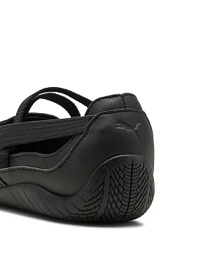 Жіночі балетки PUMA Speedcat Ballet Lthr Wns шкіряні чорні - фото 2 - Miraton