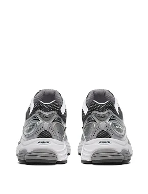 Чоловічі кросівки Saucony PROGRID OMNI 9 з екошкіри сірі - фото 3 - Miraton