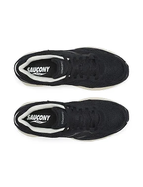Мужские кроссовки Saucony PROGRID OMNI 9 замшевые черные - фото 4 - Miraton
