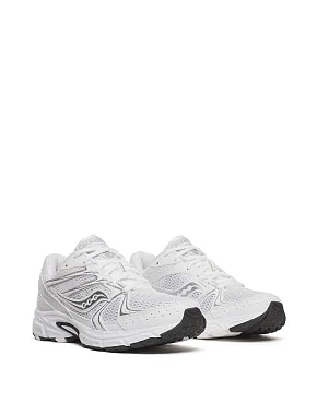 Жіночі кросівки Saucony RIDE MILLENNIUM з екошкіри білі - фото 1 - Miraton