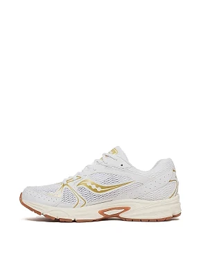 Жіночі кросівки Saucony RIDE MILLENNIUM з екошкіри молочного кольору - фото 2 - Miraton