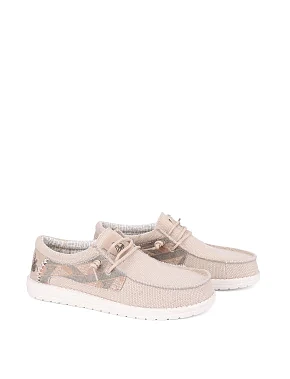 Чоловічі туфлі Hodaki CAPTAIN JUTE текстильні бежеві - фото 2 - Miraton