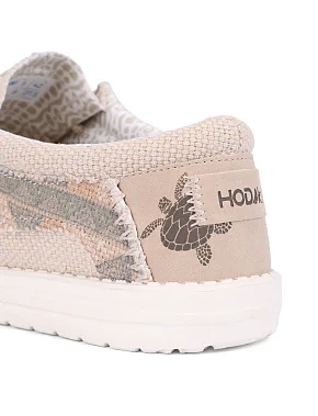 Чоловічі туфлі Hodaki CAPTAIN JUTE текстильні бежеві - фото 4 - Miraton