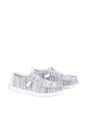 Чоловічі туфлі Hodaki CAPTAIN TIGHT текстильні сірі - фото 2 - Miraton