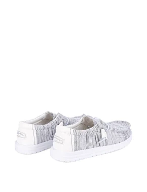 Чоловічі туфлі Hodaki CAPTAIN TIGHT текстильні сірі - фото 3 - Miraton