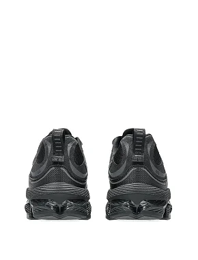 Чоловічі кросівки Asics GEL-QUANTUM 180 VIII чорні з екошкіри - фото 4 - Miraton