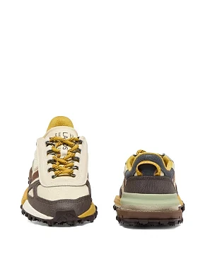 Кросівки жіночі Lacoste ELITE ACTIVE бежеві шкіряні - фото 5 - Miraton
