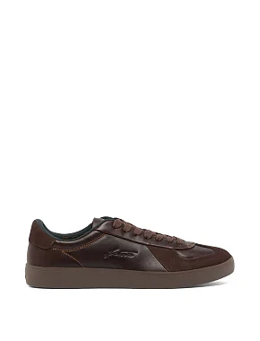 Жіночі кеди Lacoste BASESHOT сірі шкіряні - фото  - Miraton