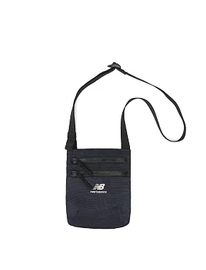 Сумка через плече New Balance Urban Sling Bag текстильна синя - фото  - Miraton