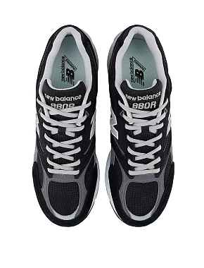 Чоловічі кросівки New Balance U880R8EU чорні замшеві - фото 3 - Miraton