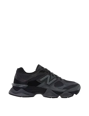 Унісекс кросівки New Balance U90603VF чорні шкіряні - фото  - Miraton
