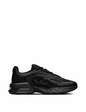 Женские кроссовки Nike AIR MAX FIRE черные текстильные - фото  - Miraton