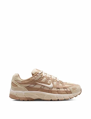 Женские кроссовки Nike P-6000 MM хаки текстильные - фото  - Miraton