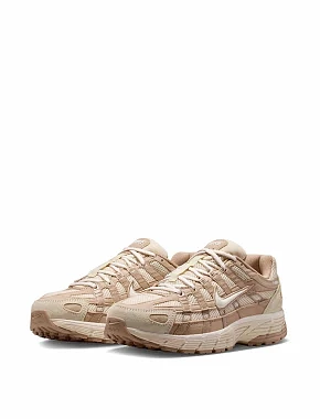 Женские кроссовки Nike P-6000 MM хаки текстильные - фото 3 - Miraton