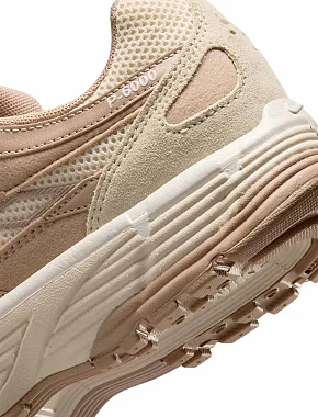 Женские кроссовки Nike P-6000 MM хаки текстильные - фото 6 - Miraton