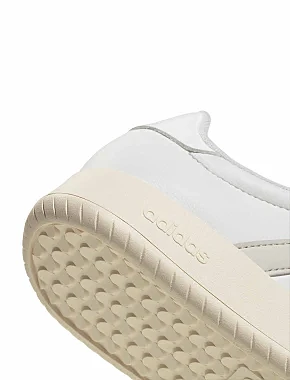 Женские кеды Adidas BARREDA молочные кожаные - фото 8 - Miraton