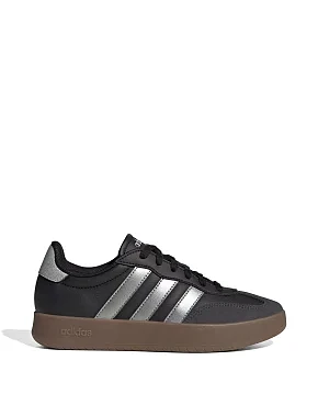 Жіночі кеди Adidas BARREDA чорні шкіряні - фото  - Miraton