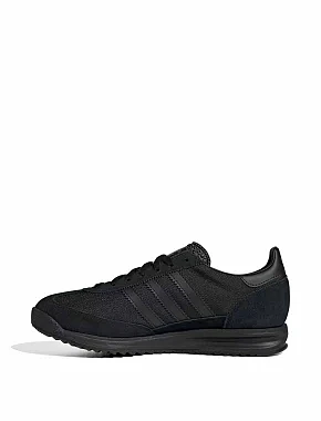 Чоловічі кросівки Adidas SL 72 RS чорні шкіряні - фото 5 - Miraton